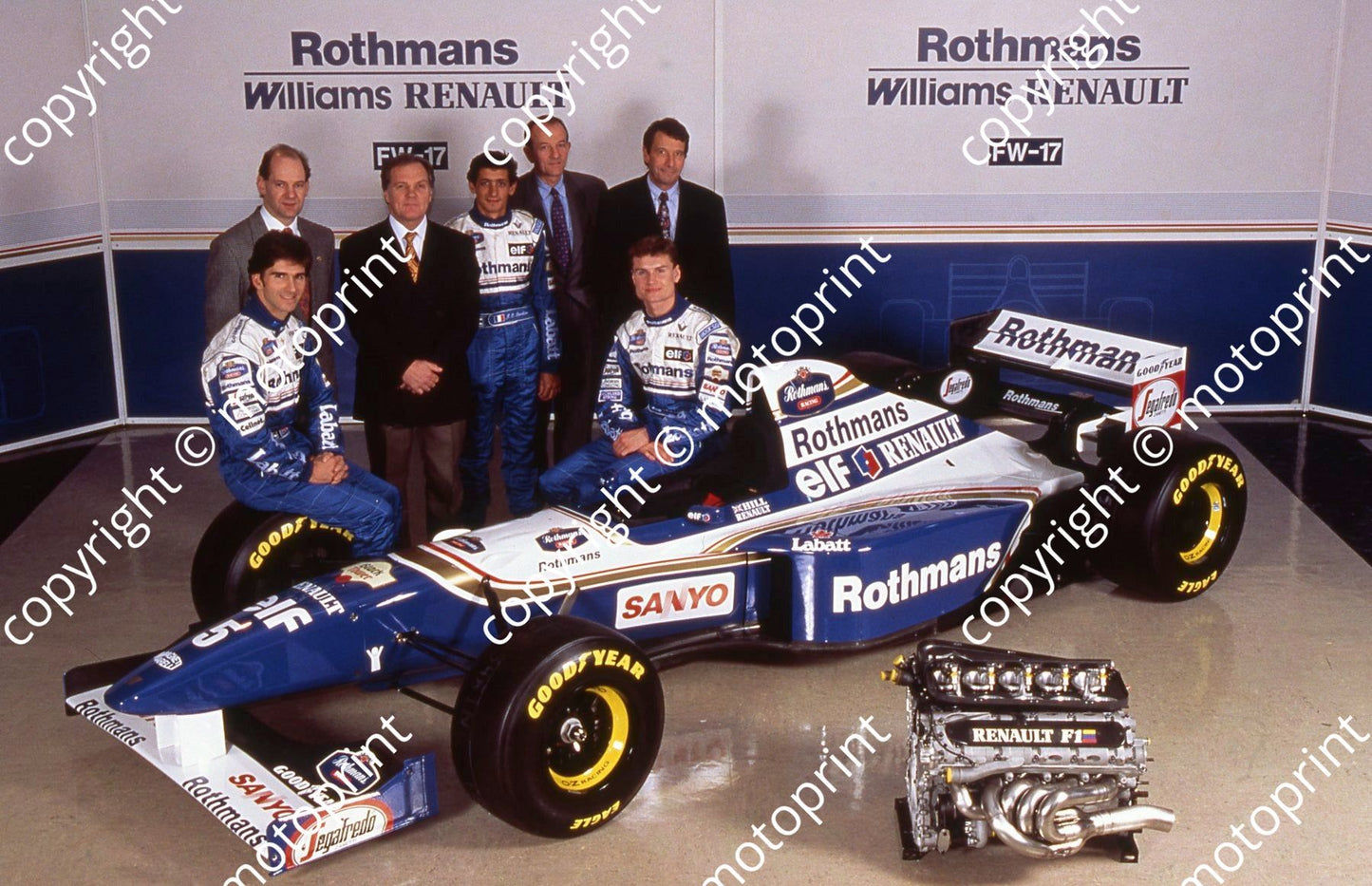 1995 Argentinian GP presentation FW17 005