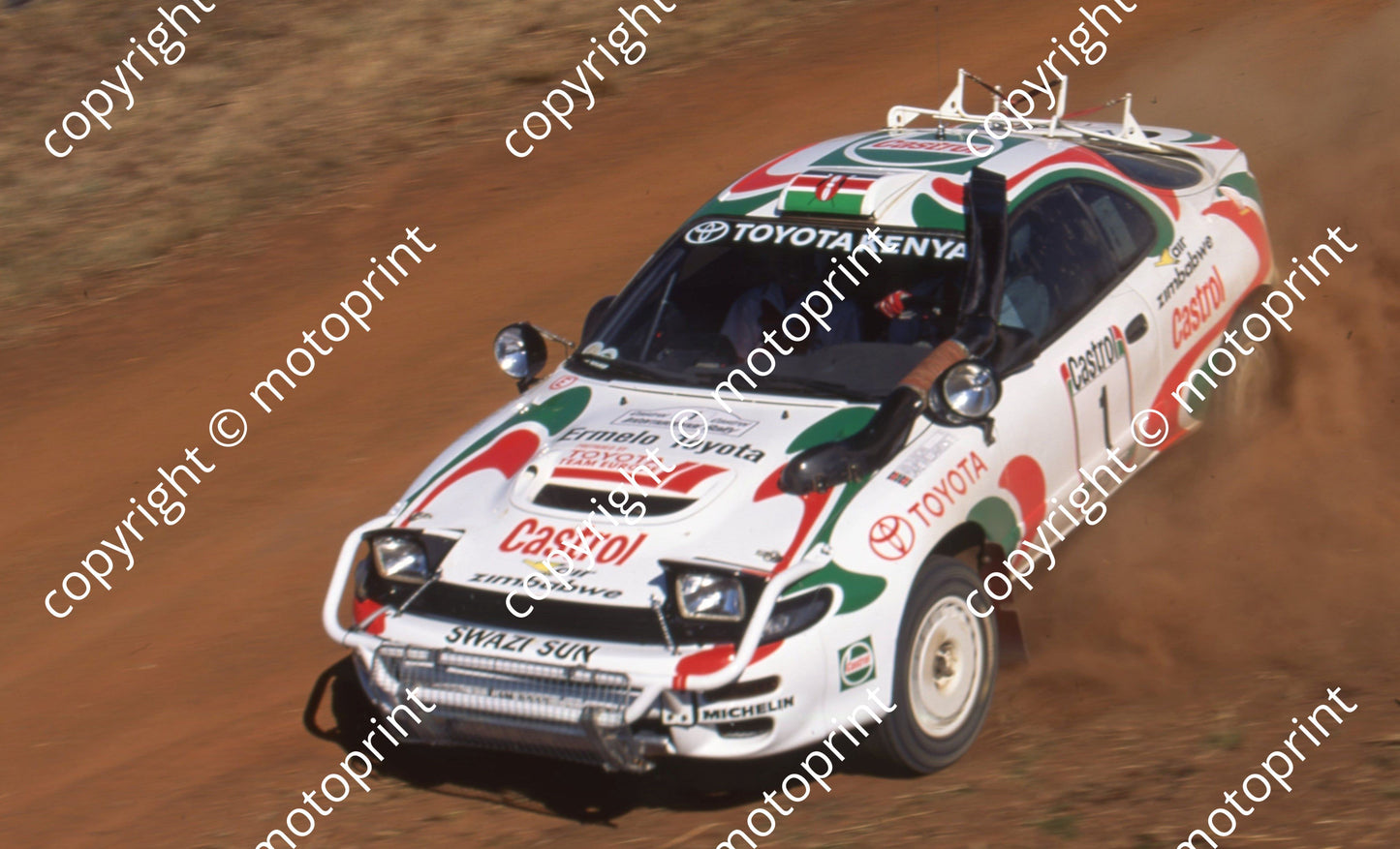 1995 Castrol Intnl 1 Ian Duncan, David Williamson Celica Turbo (Watling Photo) (19)