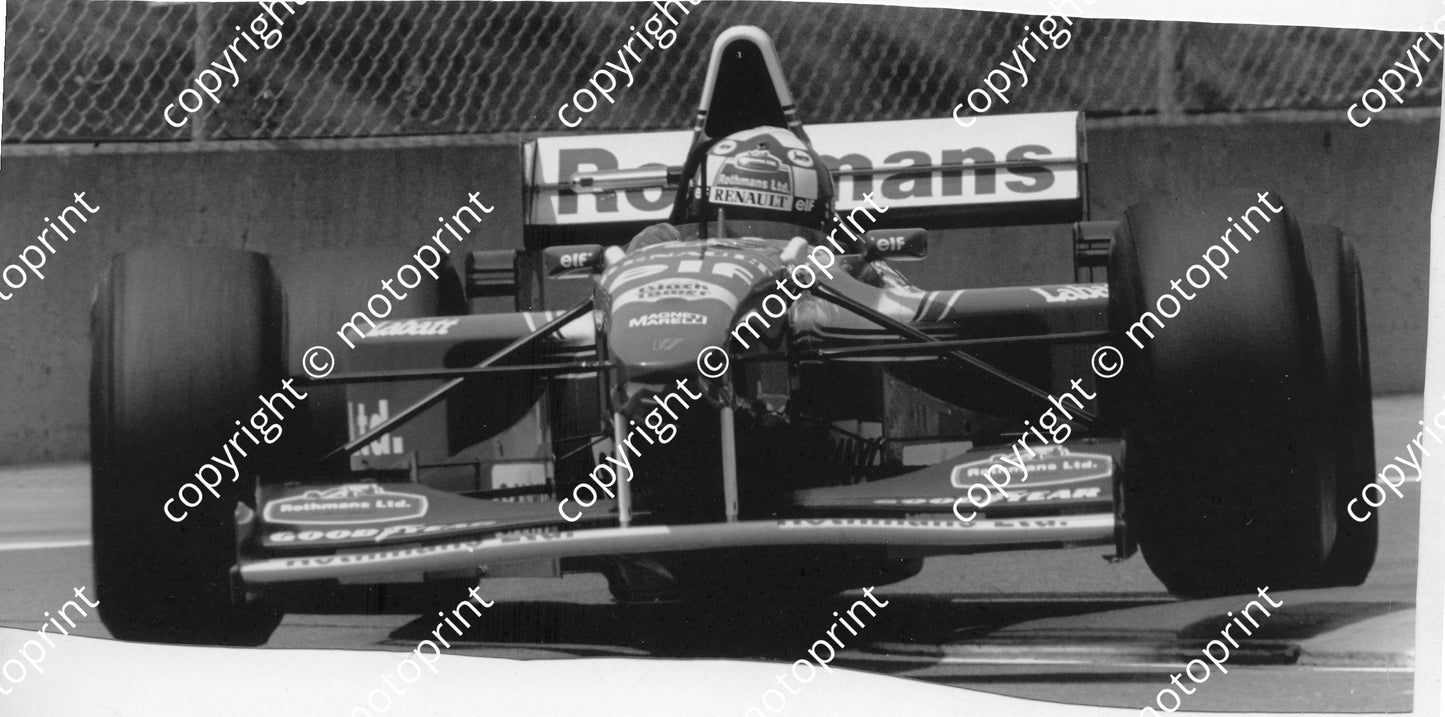 1995 David Coulthard Williams FW17