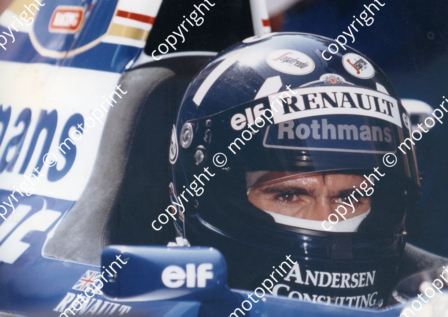1995 French Damon Hill Williams FW17