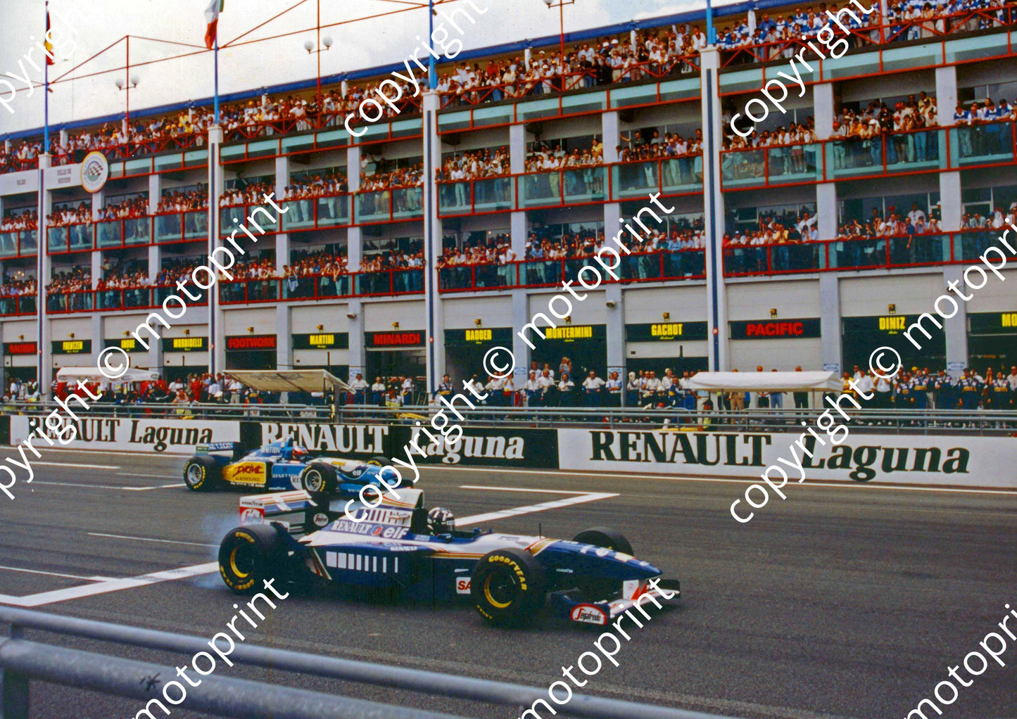 1995 French Damon Hill Williams FW17 (2)