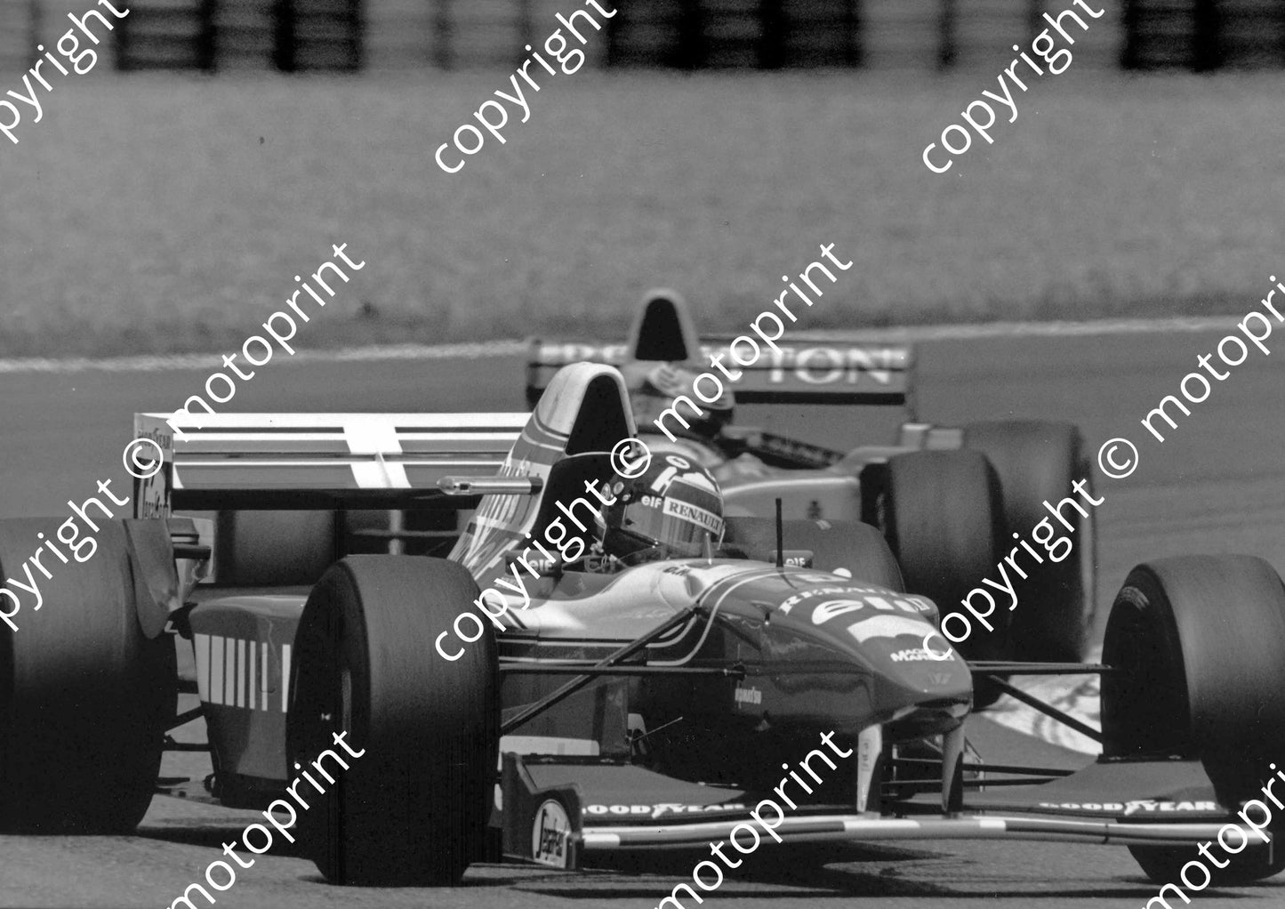1995 French Magny Cours Damon Hill Williams FW17