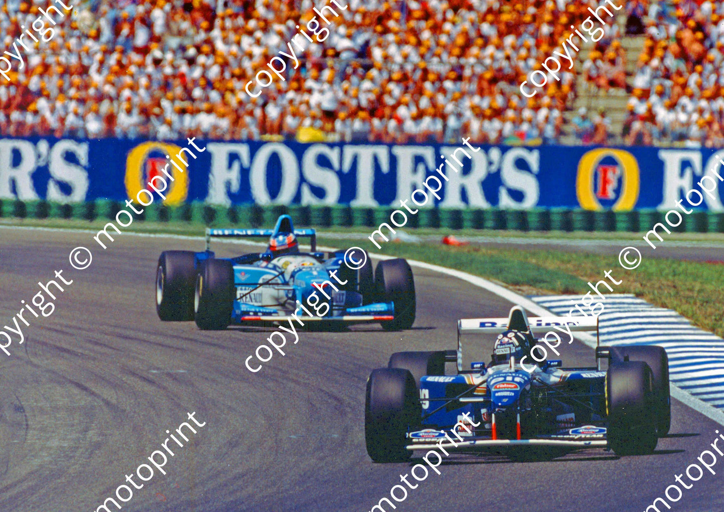 1995 German Damon Hill Williams FW17