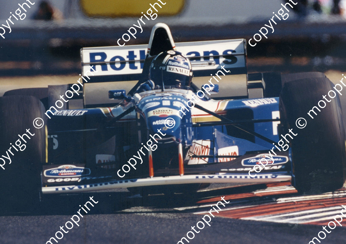1995 Hungarian Damon Hill Williams FW17