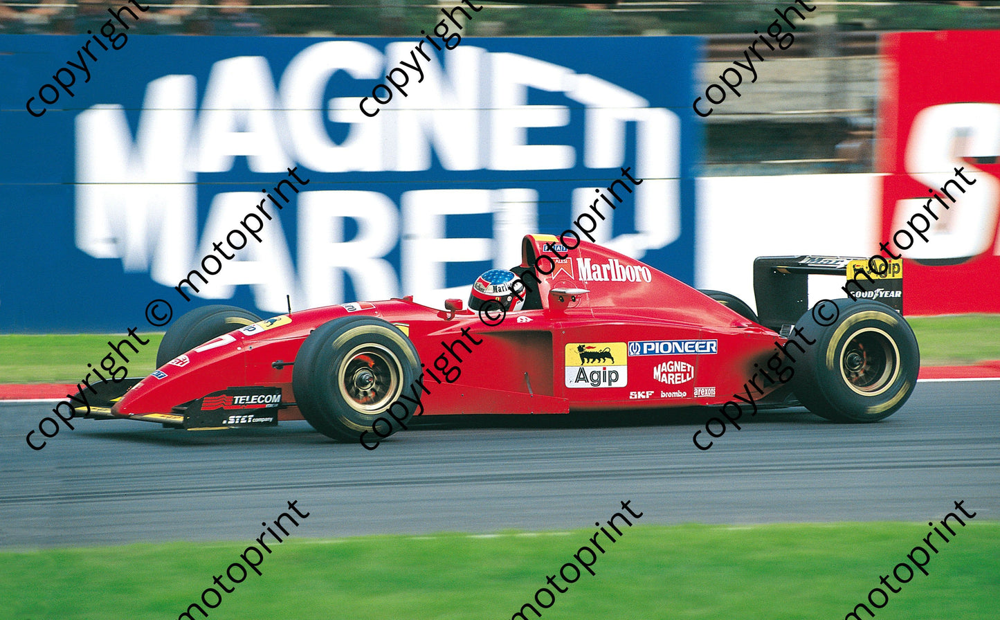 1995 Italian GP Jean Alesi Ferrari 412T2