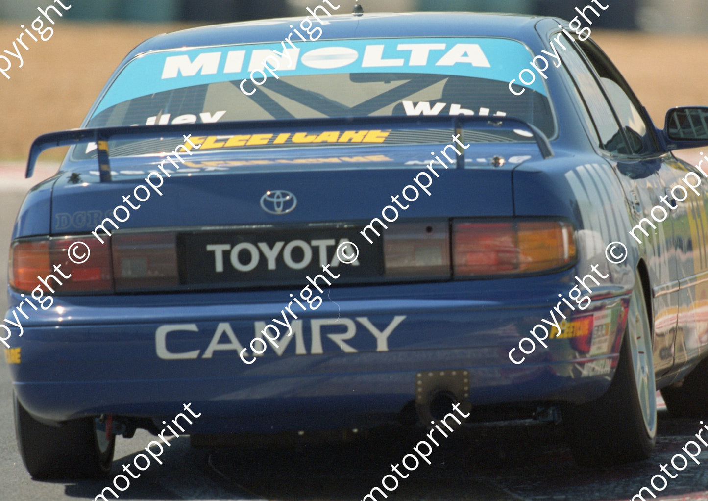 1995 Kya Intnl, Fleetcare 11 Mike White Julian Bailey Toyota Camry (Colin Watling Photographic) (302)