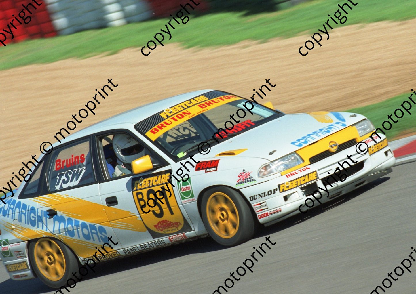 1995 Kya Intnl, Fleetcare 31 Don Bruins Keith Carr Opel Astra (Colin Watling Photographic)