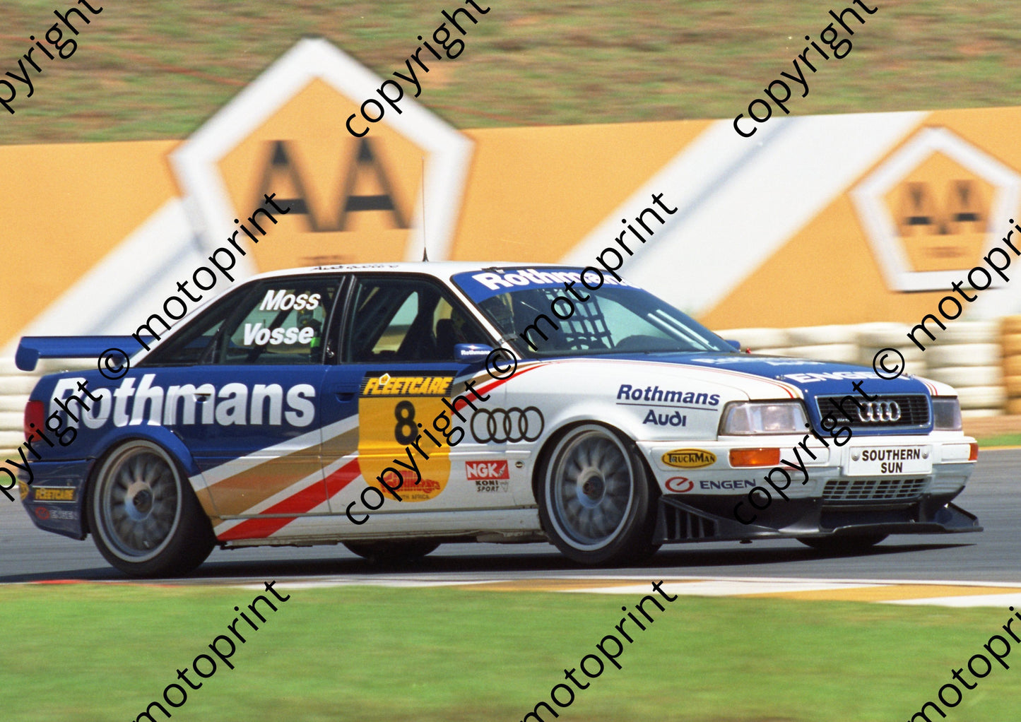 1995 Kya Intnl, Fleetcare 8 Terry Moss .......Vosse Audu Quattro (Colin Watling Photographic) (238)