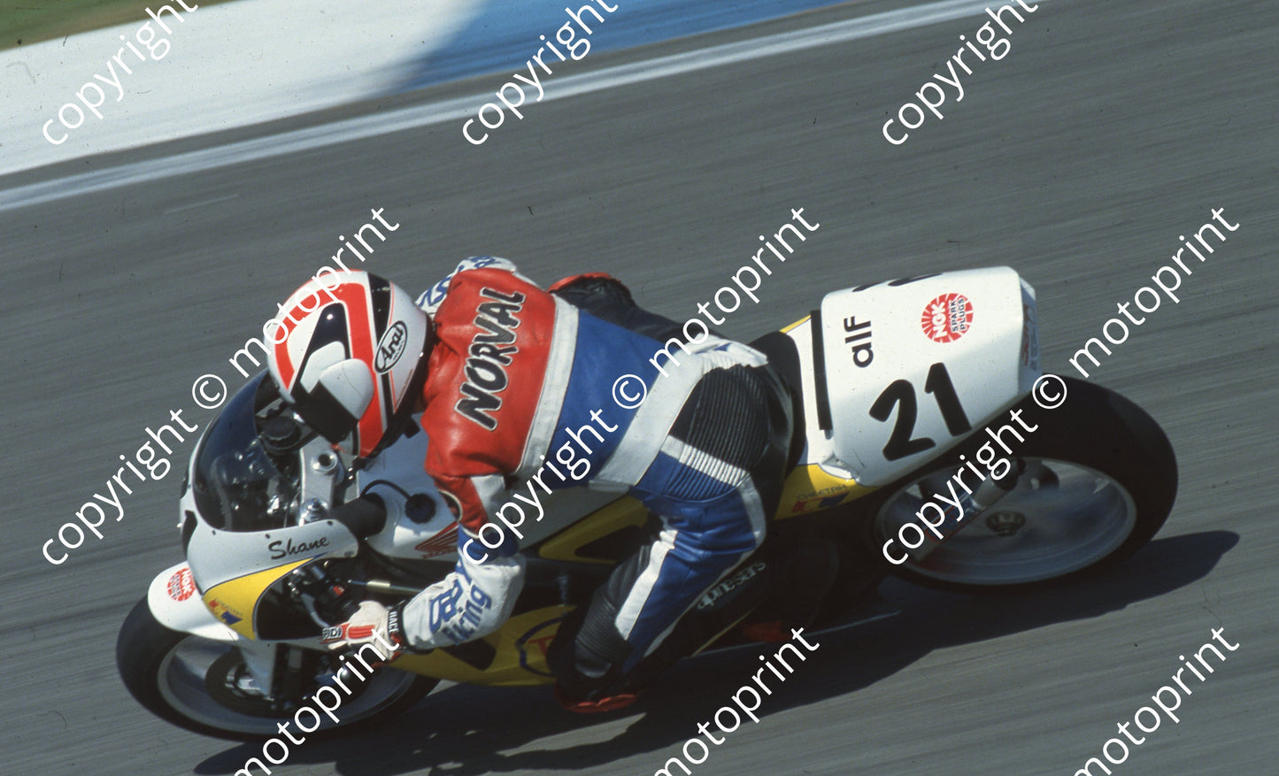 1995 Kya MC 21 Shane Norval Honda RS250 (Watling Photo) (3)