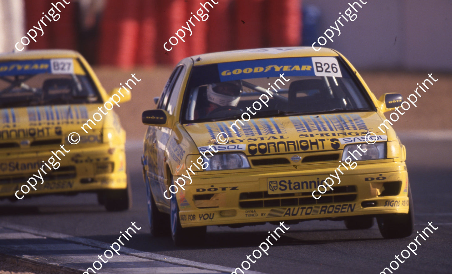 1995 Kya Stannic 26 Chris Clarke 27 Steve Corna Sentra or SABRE (Watling Photo) (9)