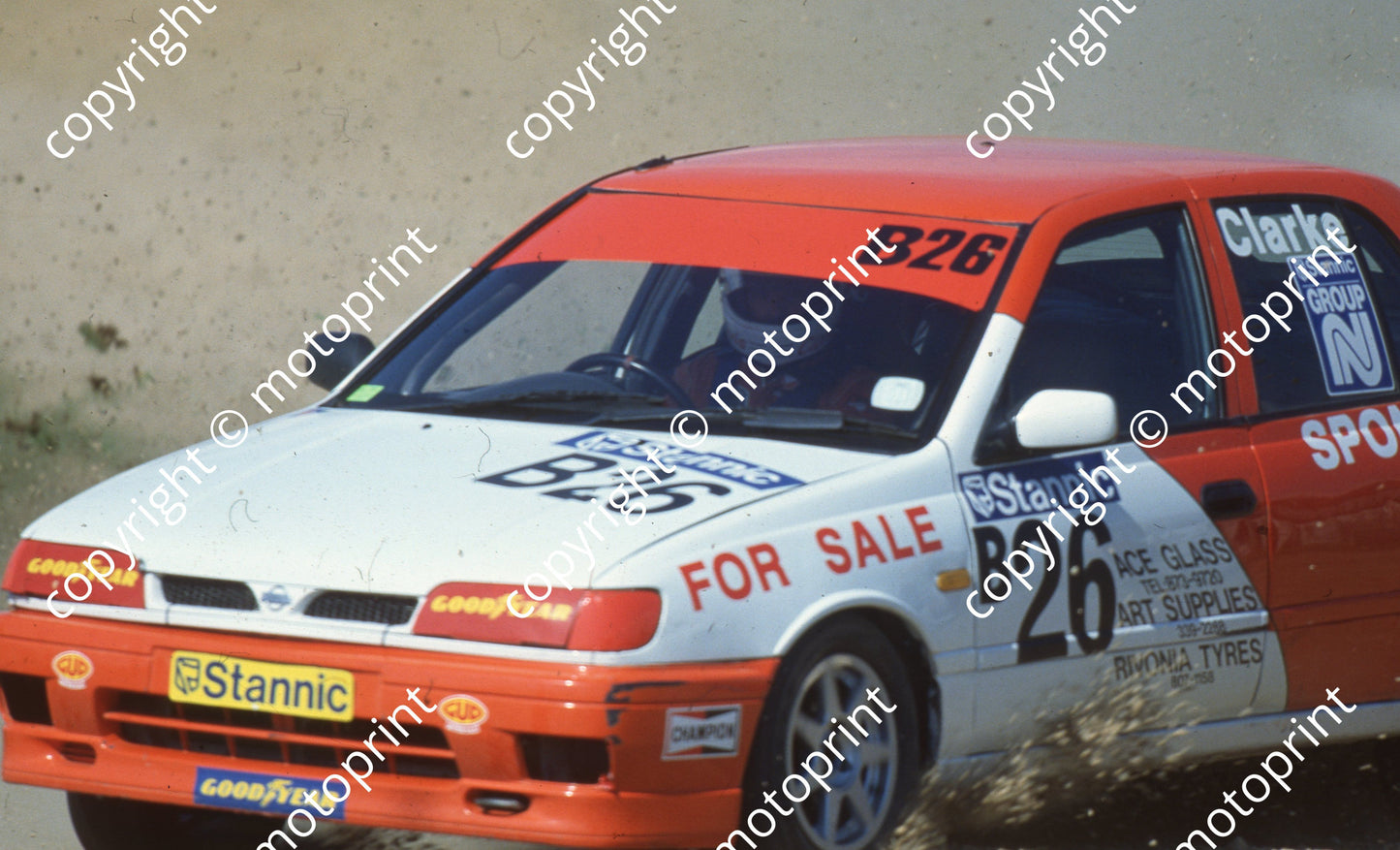 1995 Kya Stannic 26 Chris Clarke SEntra 200STi (Watling Photo) (2)