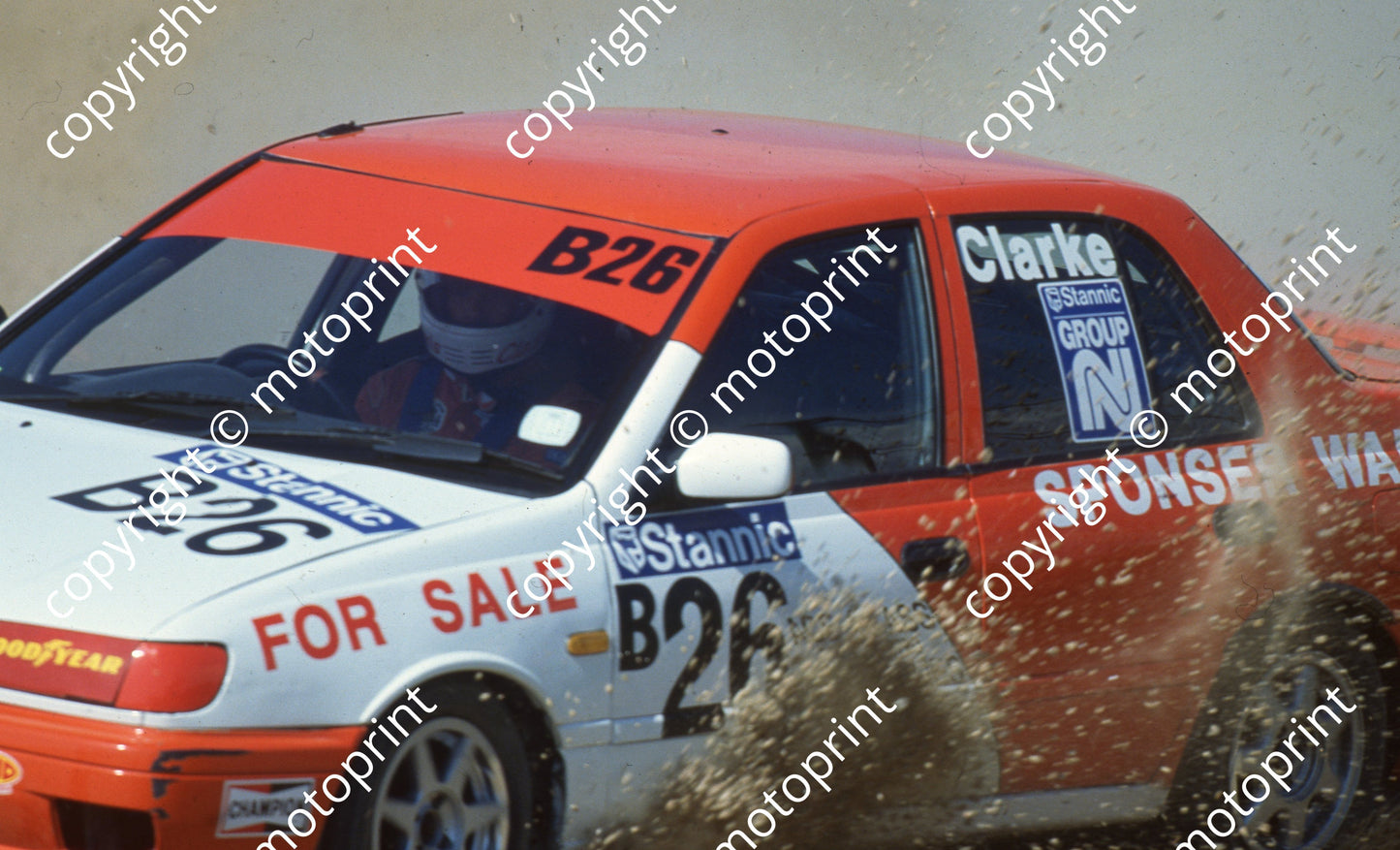 1995 Kya Stannic 26 Chris Clarke SEntra 200STi (Watling Photo) (3)