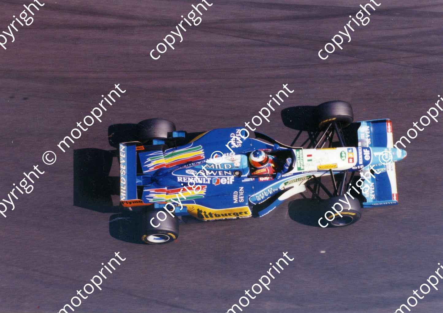 1995 Michael Schumacher Bennetton REnault B195