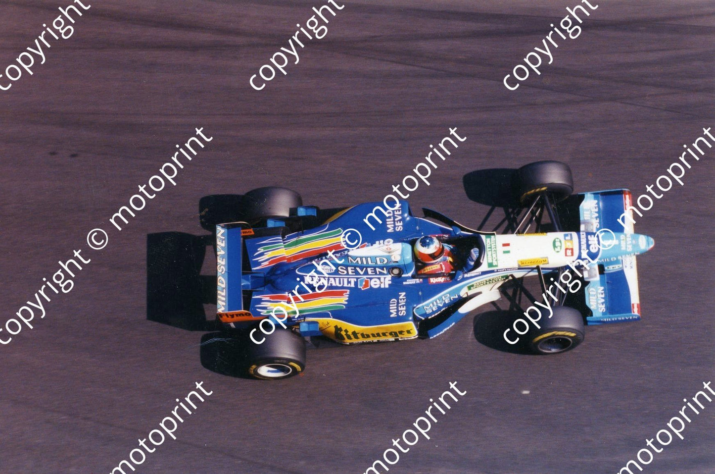 1995 Monaco GP B195 Benetton Renault 274