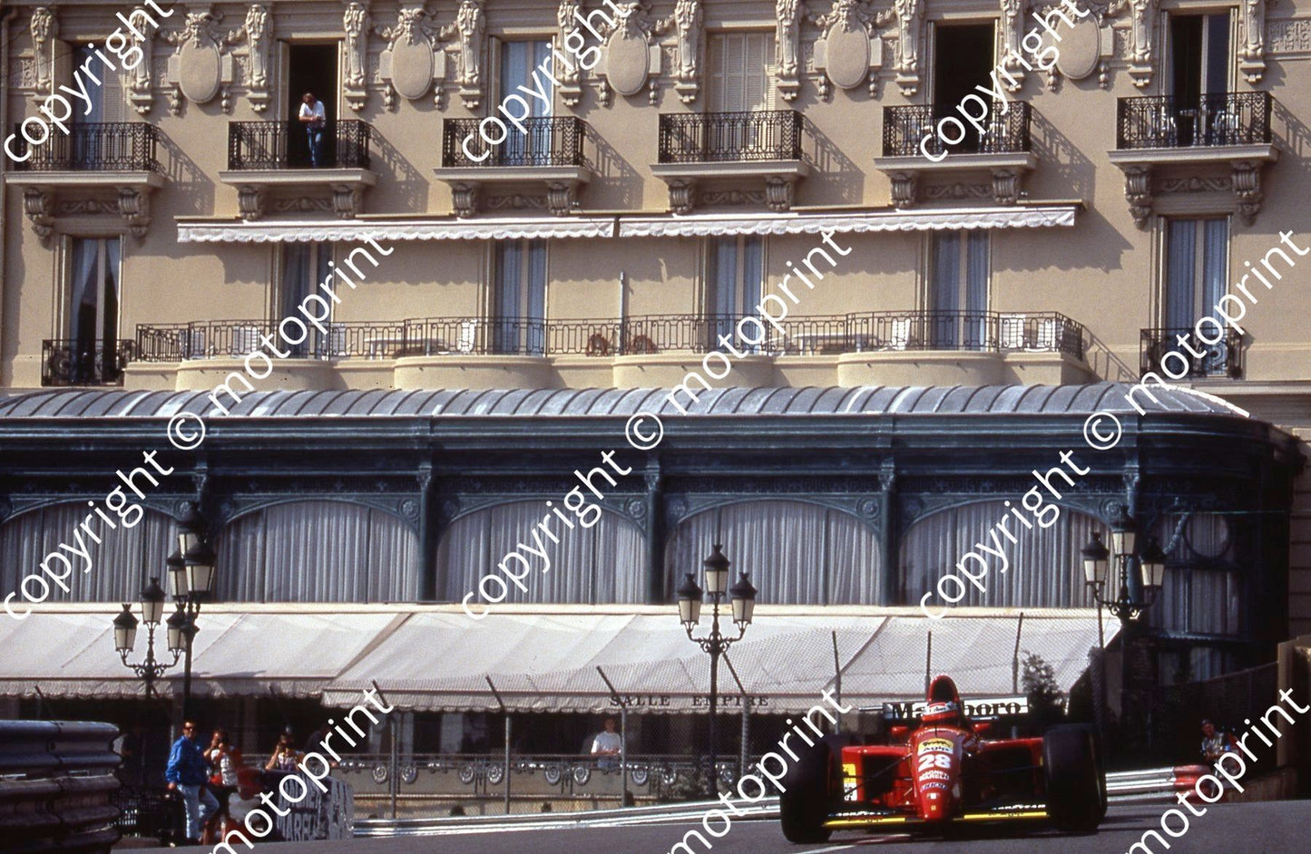 1995 Monaco GP Berger Ferrari 017