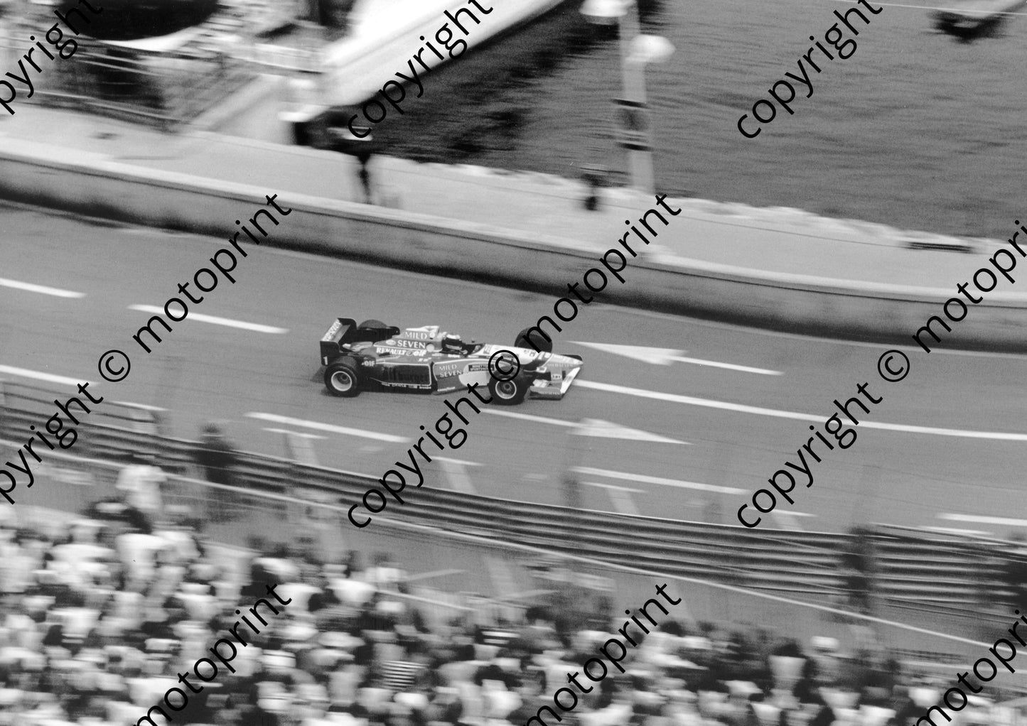 1995 Monaco Michael Schumacher Benetton Renault B195