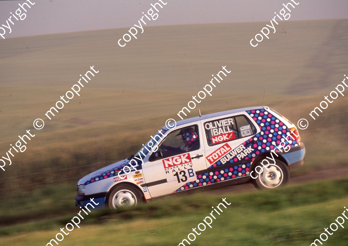 1995 NGK 13 Tony Ball, Martie Olivier Golf GTi 16 v (Watling Photo) (69)