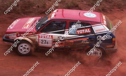 1995 Total 27 Alan Mitrovich, Martie Olivier Golf (Watling Photo) (6)