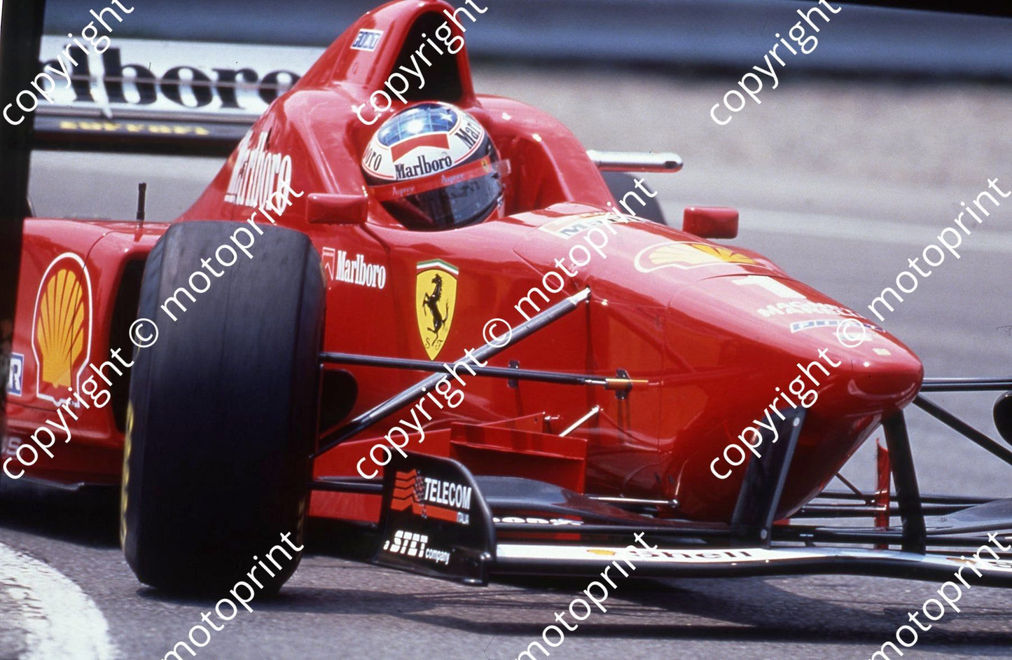 1996 Canadian GP Schumacher Ferrari 004