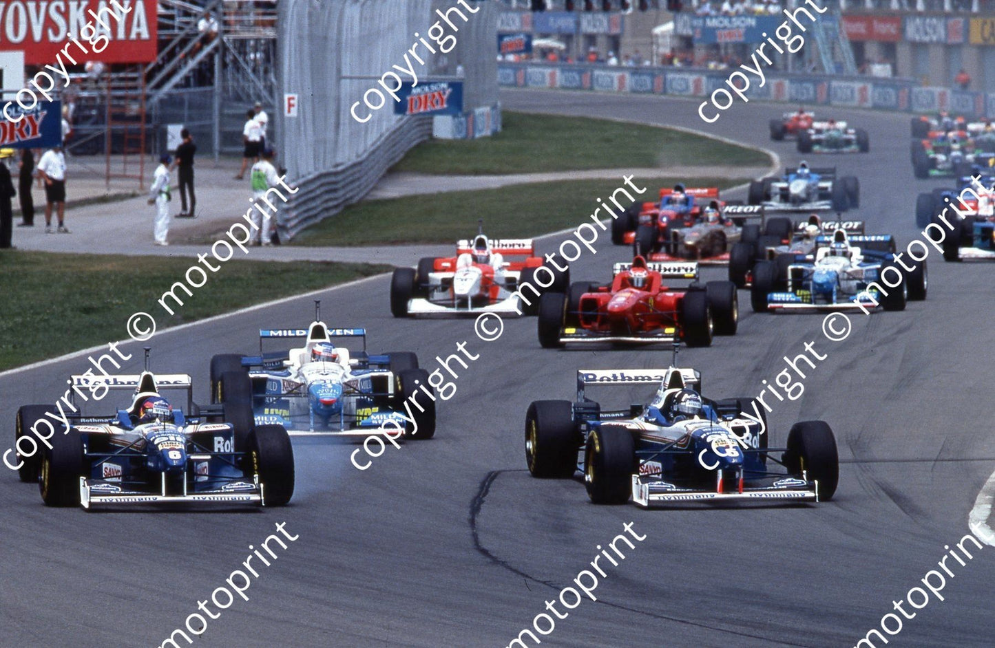 1996 Canadian GP start 071
