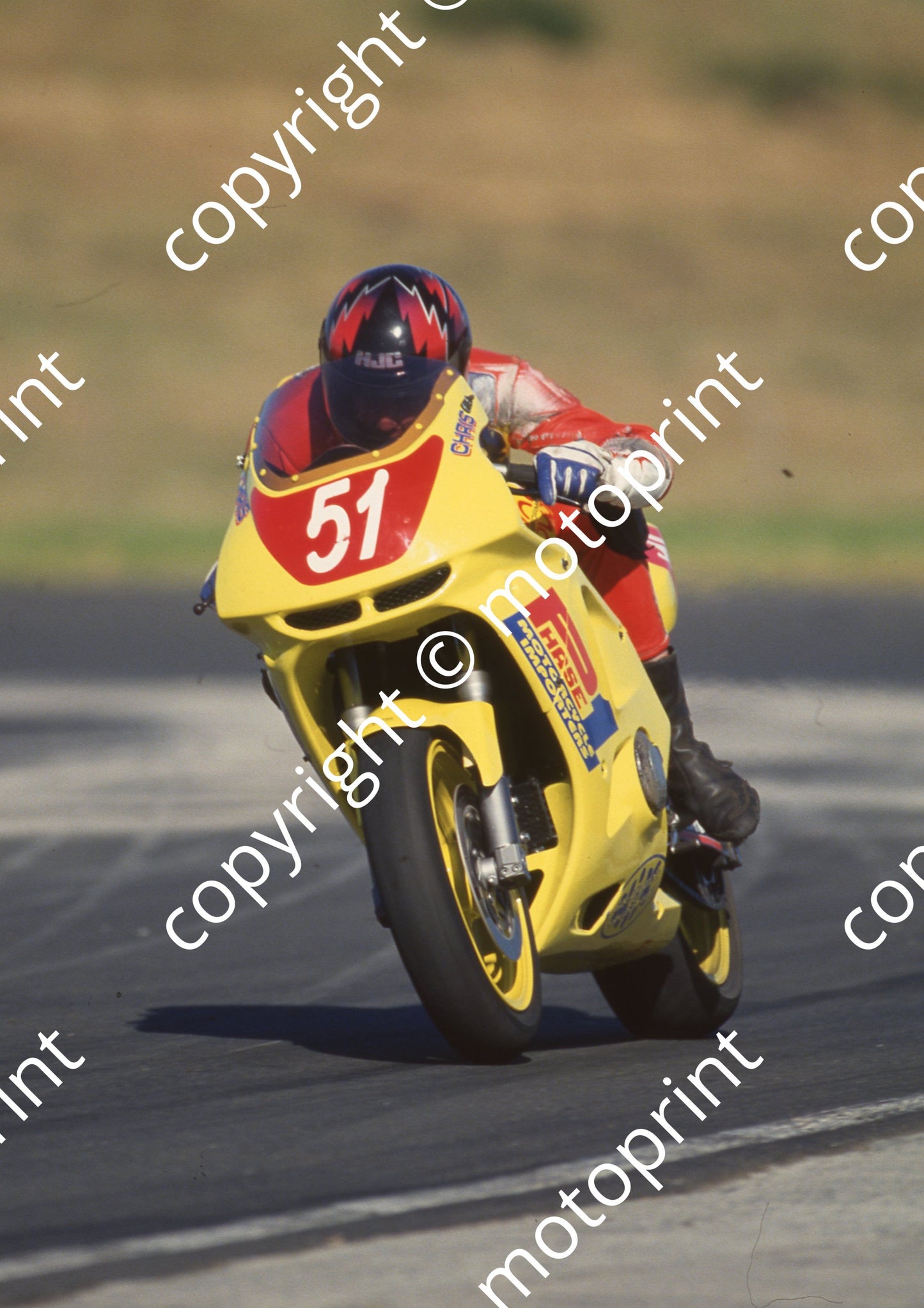 1996 EL MC 51 Chris Bosson Kawasaki ZX6R (Watling Photo) (1)
