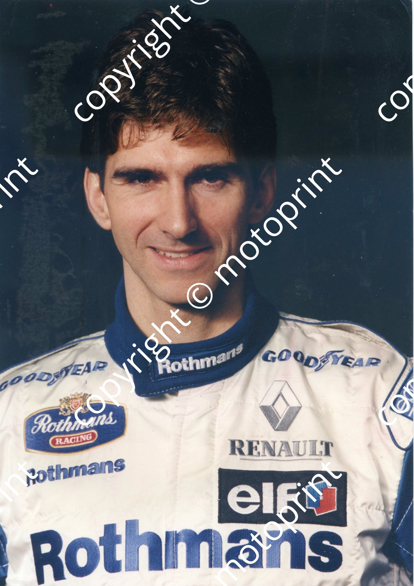 1996 Estoril team launch Damon Hill Williams FW18