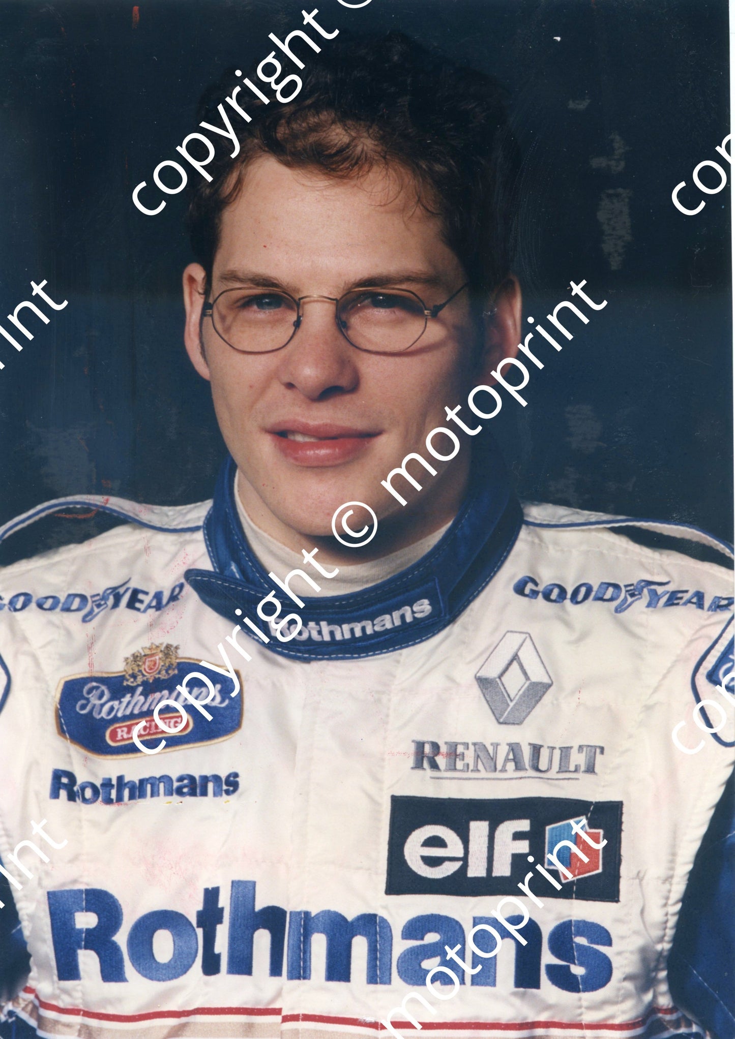 1996 Estoril team launch Jacques Villeneuve Williams FW18
