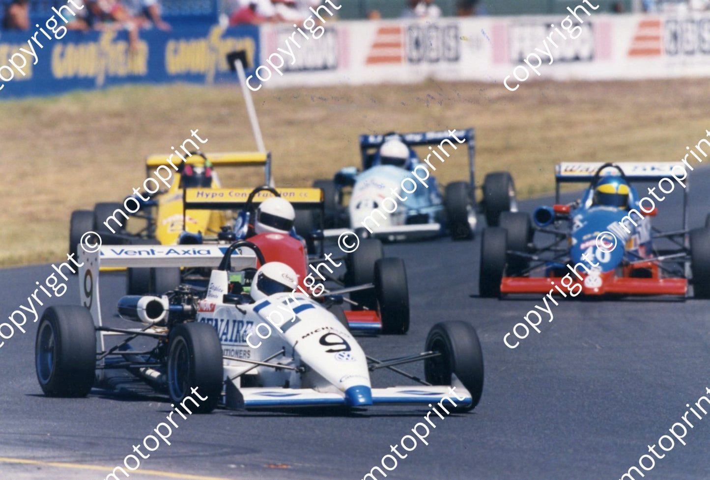 1996 GTi 9 Stephan Bosman; 40 Garth Waberski; 8 Basil Mann all in Swift cars