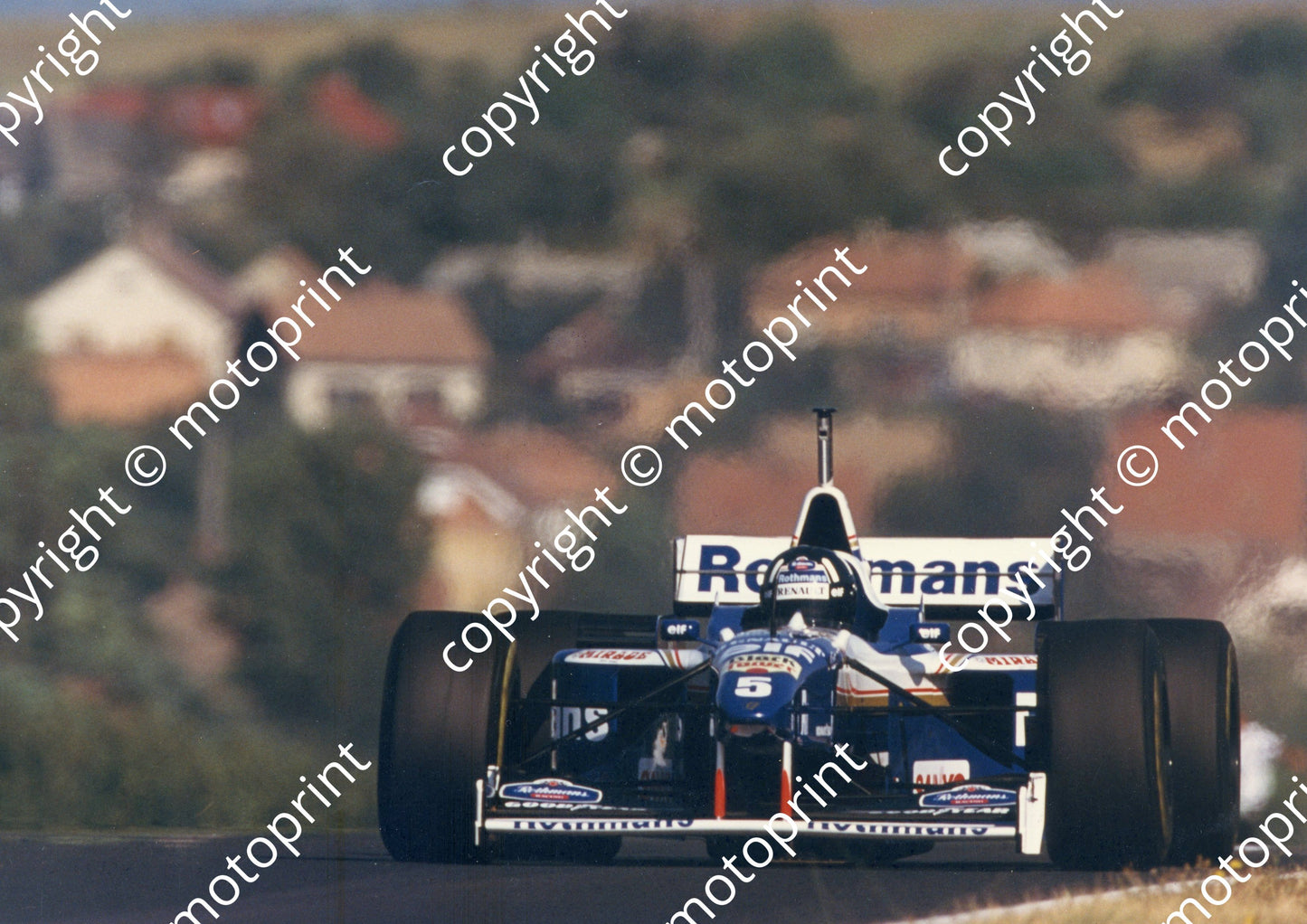 1996 Hungarian GP Damon Hill Williams FW18 469