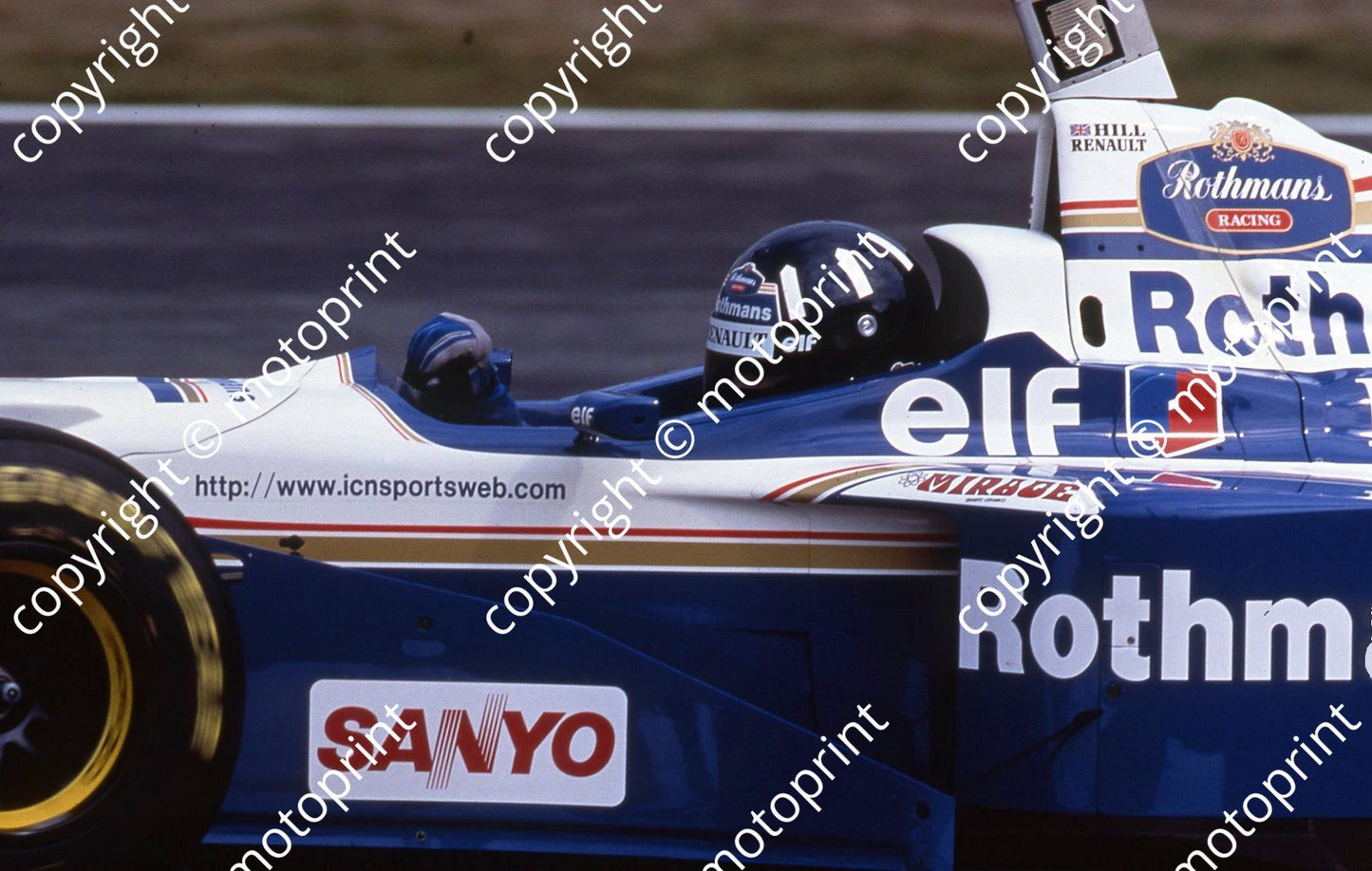 1996 Japanese GP Hill world champion 096