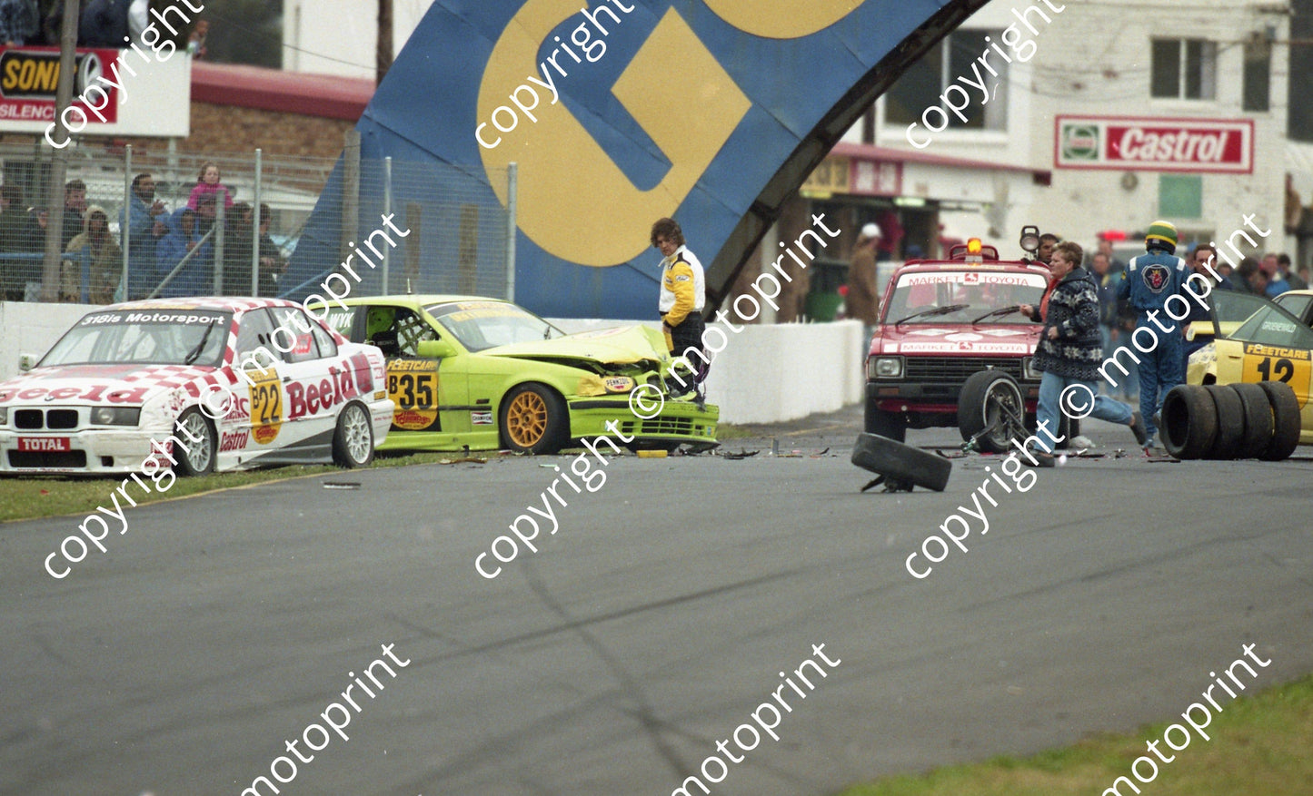 1996 Killarney Fleetcare k 22 Lategan BMW stopped 35 Van Wyk BMW35 (Watling Photo) (20)