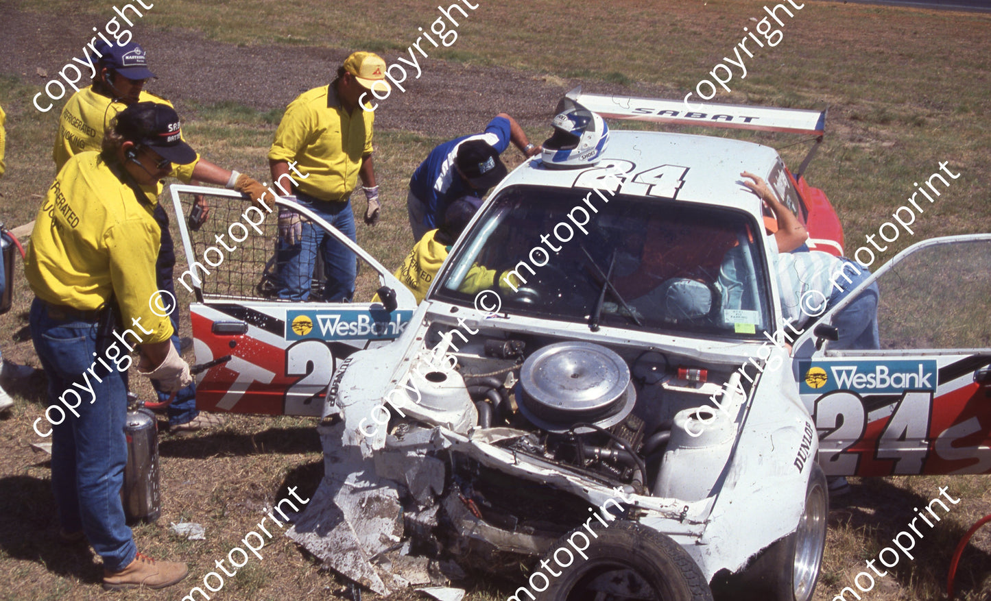1996 Kya Wesbank V8 24 Lynton Dunkerley Opel Rekord (Watling Photo)