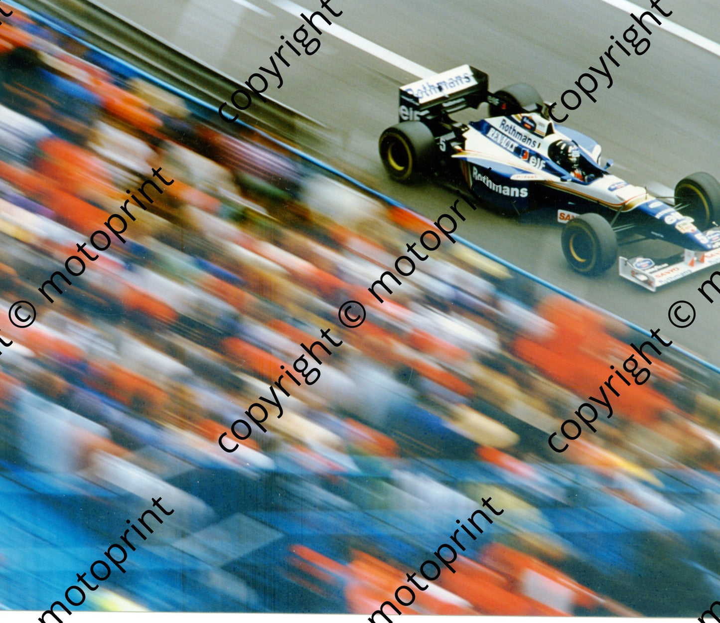 1996 Monaco Damon Hill Williams FW18 395
