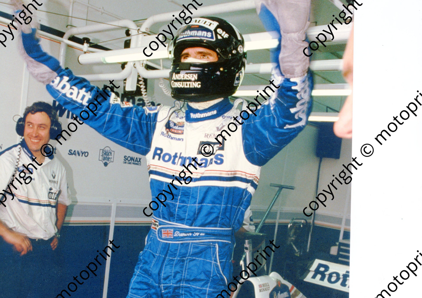1996 Portuguese Damon Hill Williams FW18