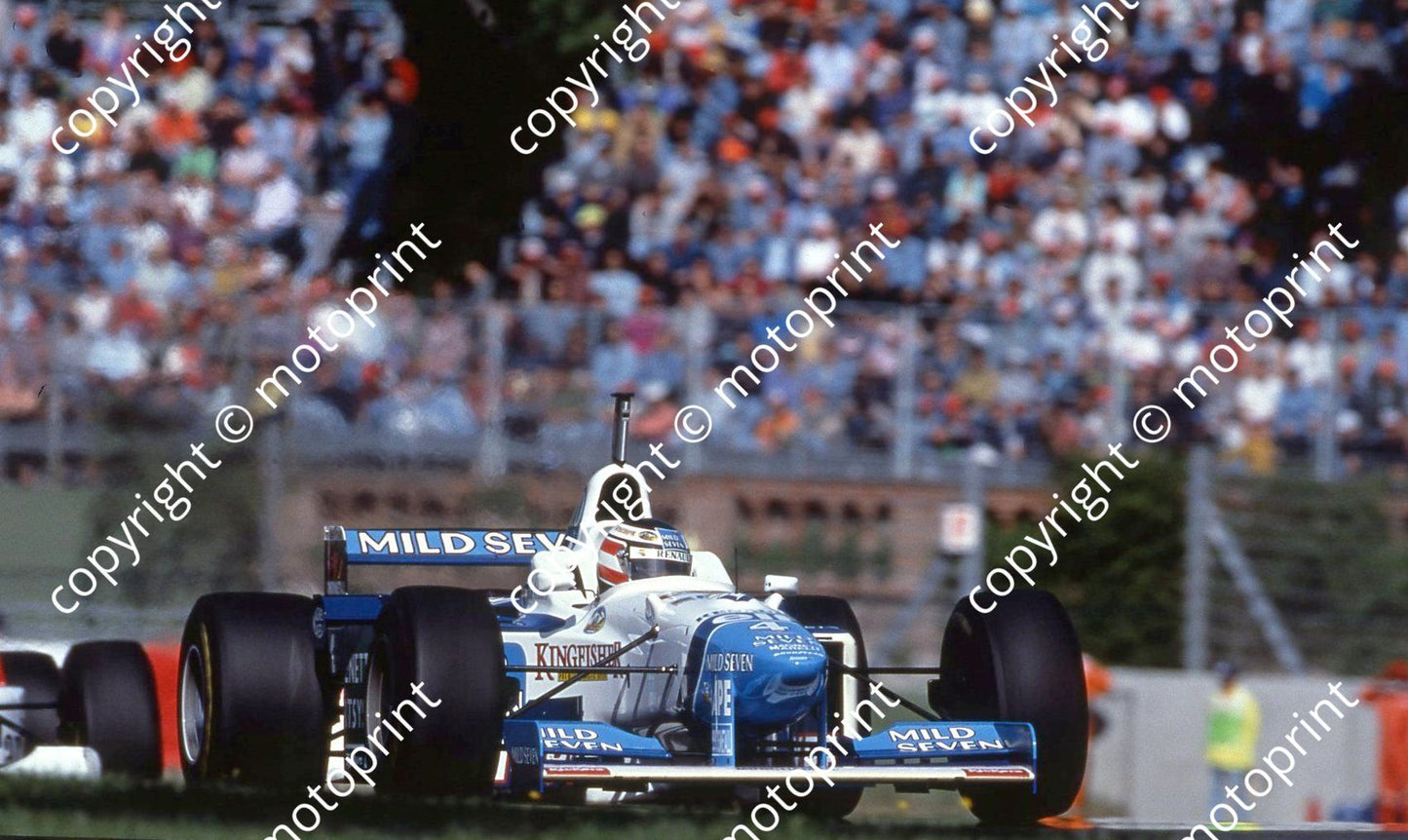 1996 San Marino GP Berger Benetton 092