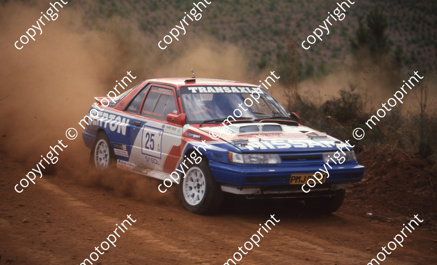 1996 Sasol Rally 25 Johann Fourie, Danny van Vuuren Sentra (Watling Photo)135 (1)