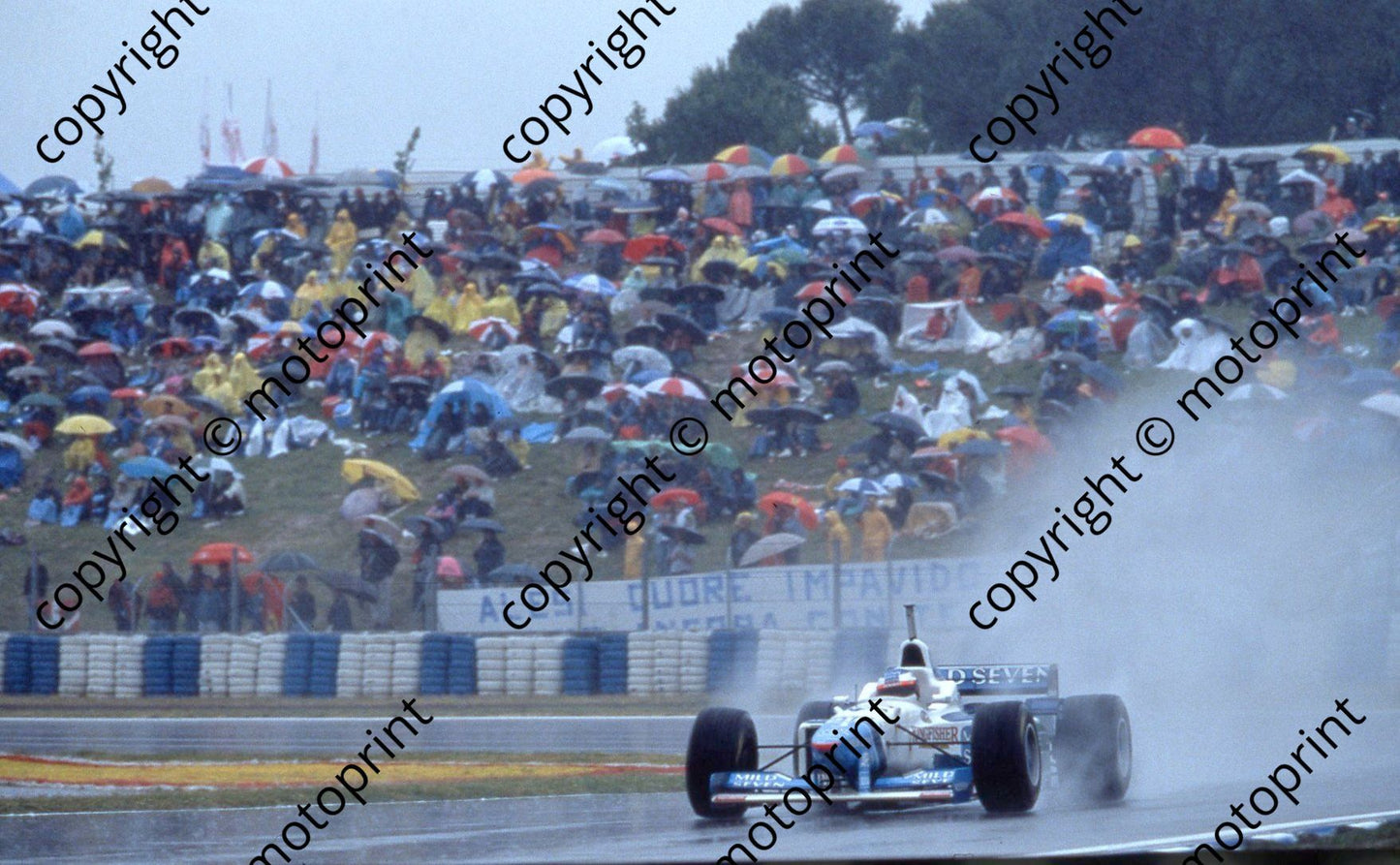 1996 Spanish GP Alesi Benetton rain 078