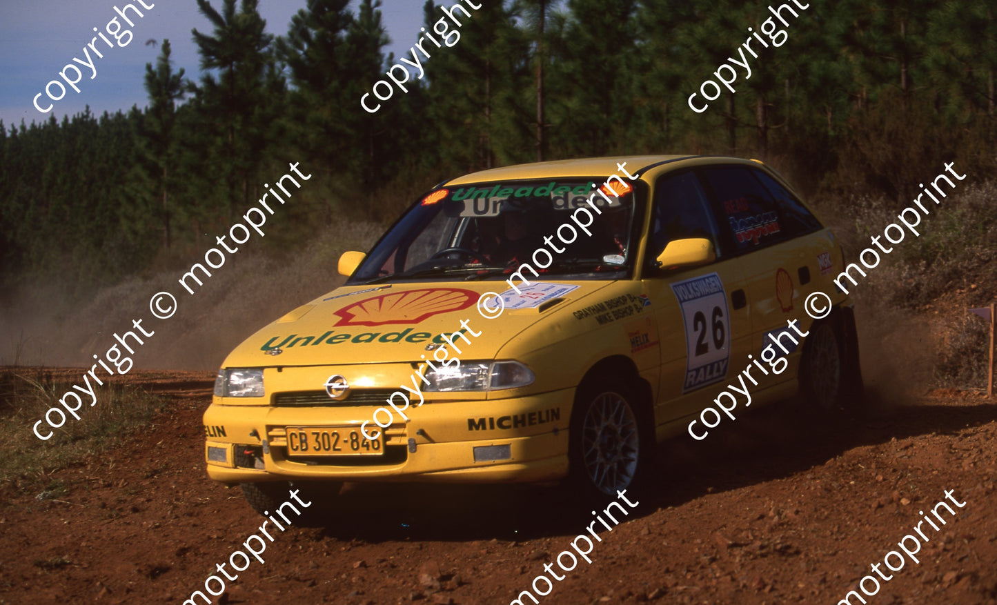 1996 VW Rally 26 Mike and Grayham Bishop Opel (Watling Photo) (11)