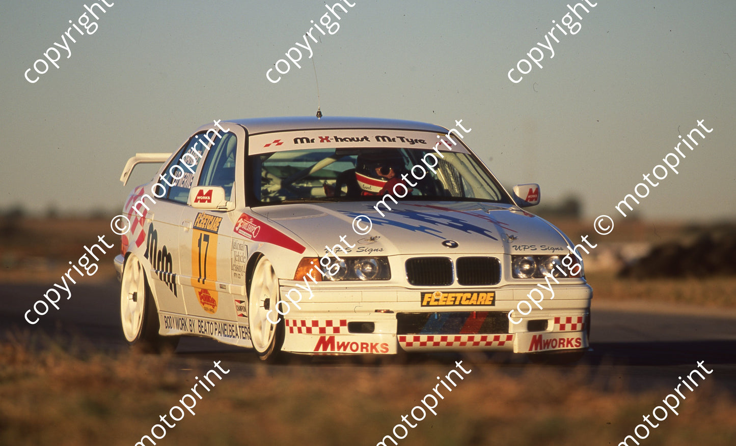 1996 Welkom Fleetcare 17 Sarel vd Merwe BMW318i (Watling Photo) (1)