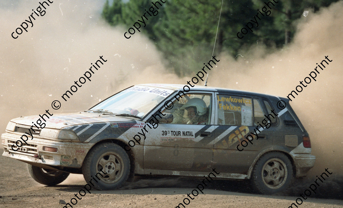 1997 39th Tour Natal 8 Hergen Fekken, Dave Lewkowicz Toyota Conquest Twincam (Watling Photo) (5)
