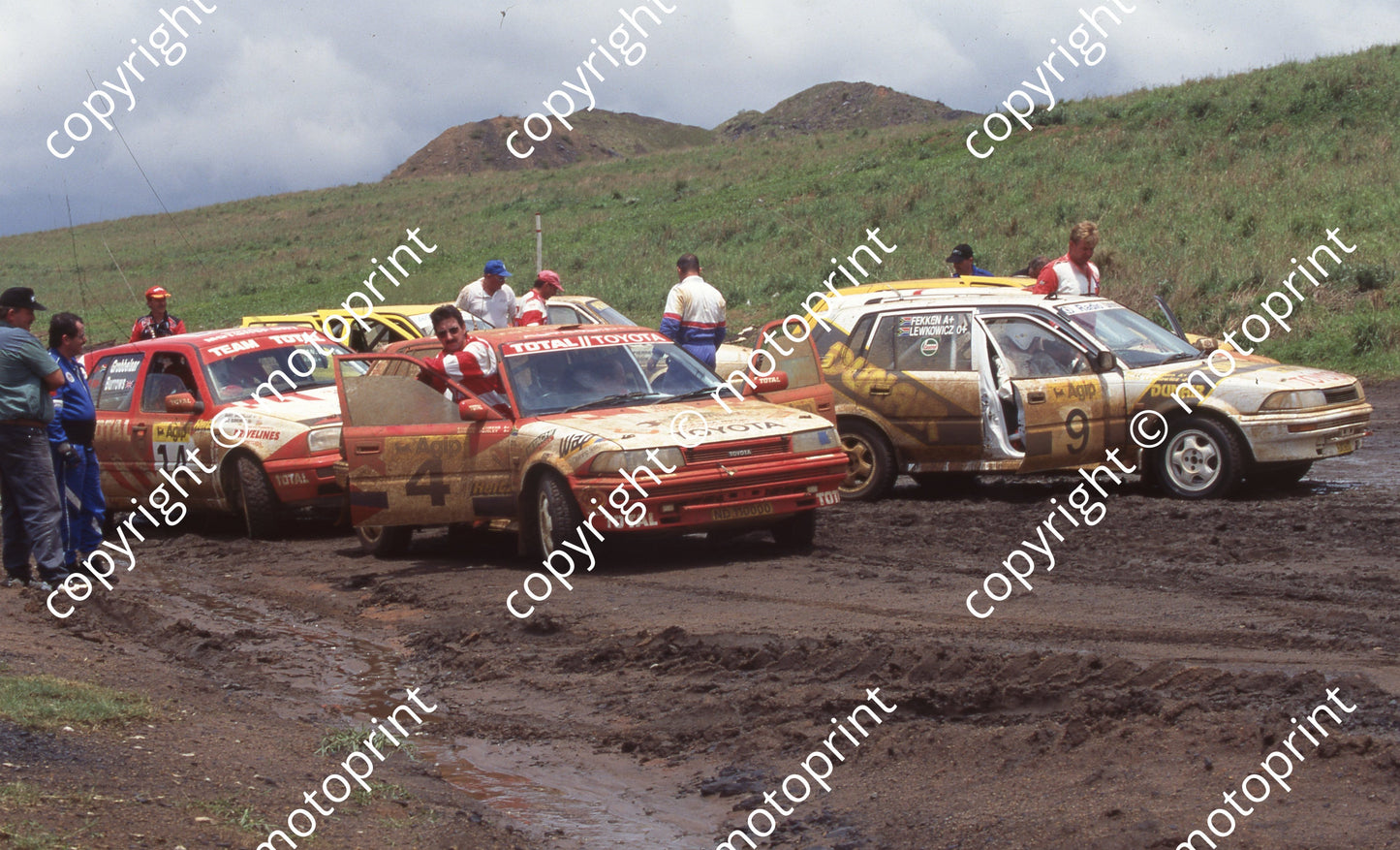 1997 AGIP Rally 14 Grobbelaar, Burrows 4 Lourens, Paisley 9 Fekken, Lewkowicz (Watling Photo) (2)