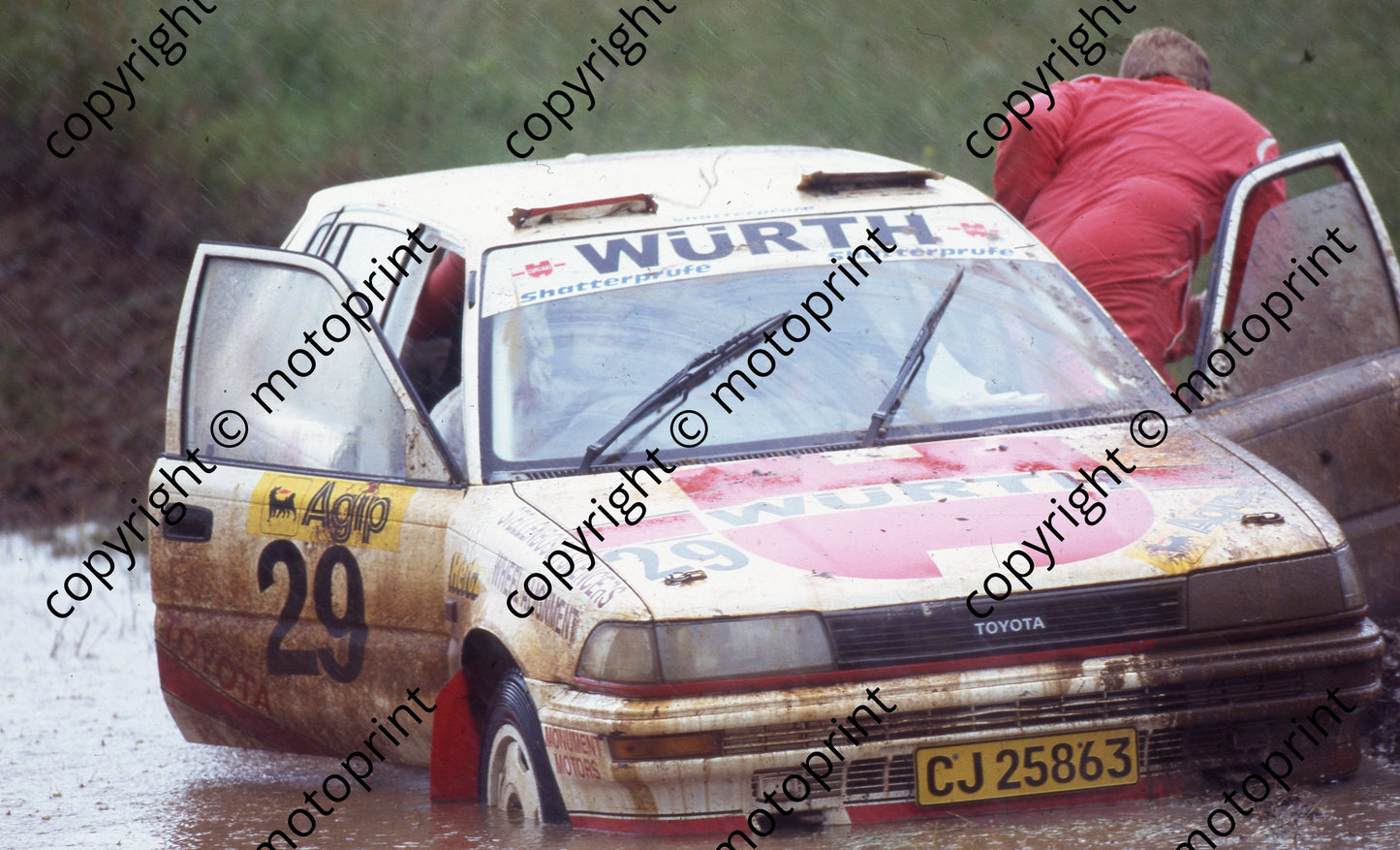 1997 AGIP Rally 29 Mostert, Vermeulen Conquest (Watling Photo) (3)