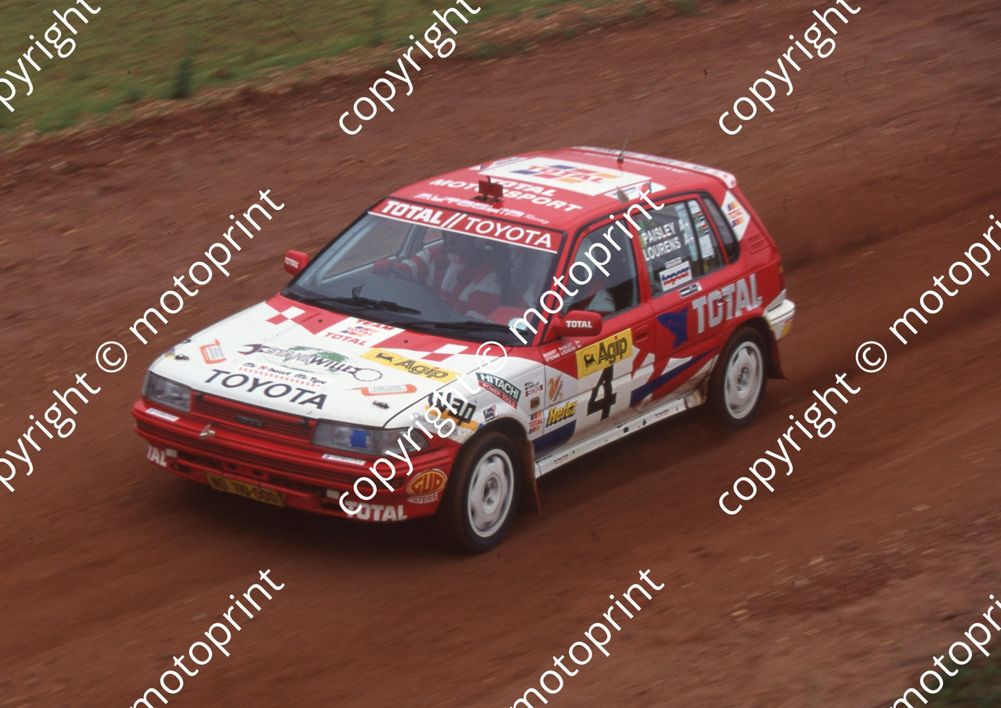 1997 AGIP Rally 4 Etienne Lourens, Robert Paisley Conquest (Watling Photo) (1)