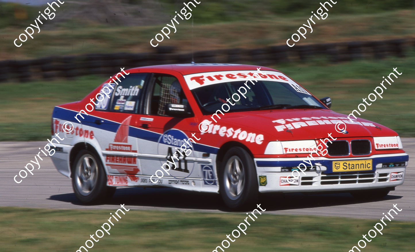 1997 Aldo Stannic 11 Rob Smith BMW328i (Watling Photo)