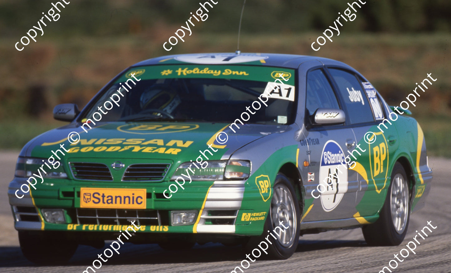 1997 Aldo Stannic 1 Devon Juby Nissan Maxima QX (Watling Photo)