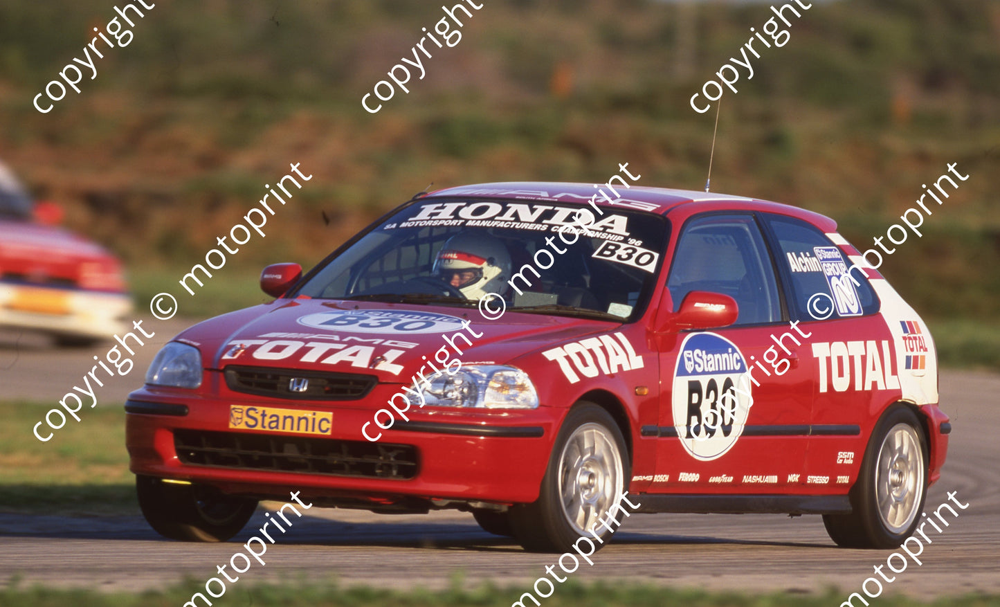 1997 Aldo Stannic 30 Curt Alchin Civic V-Tec(Watling Photo) (36)