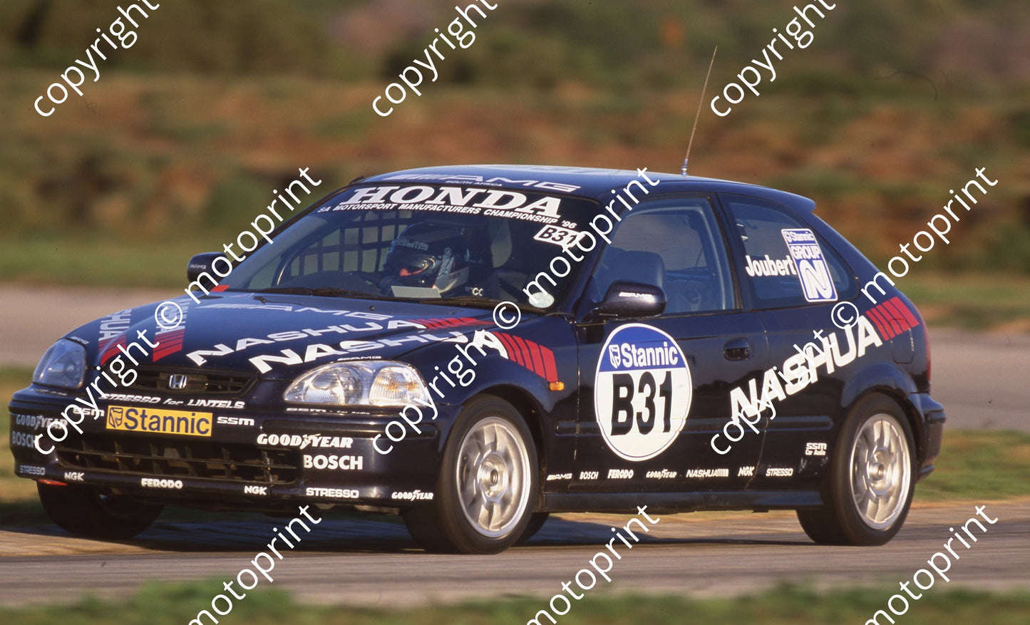 1997 Aldo Stannic 31 Deon Joubert Civic V-Tec(Watling Photo) (19)