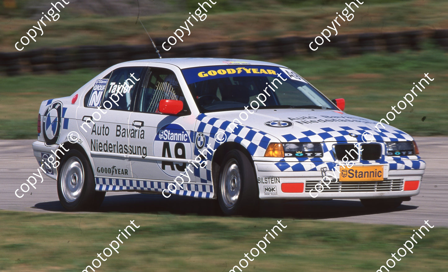 1997 Aldo Stannic 9 Anthony Taylor BMW328i (Watling Photo)