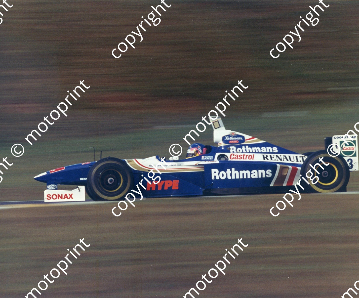 1997 Brazilian Jacque Villeneuve Williams FW19 419