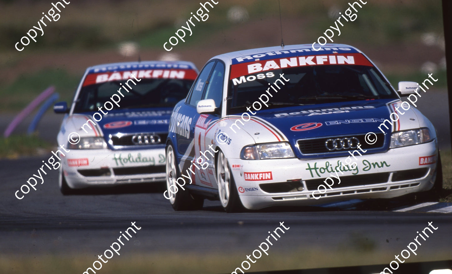 1997 EL Bankfin 1 Terry Moss 2 CHris Aberdein Audi A4 (Watling Photo)